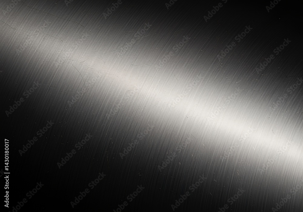Poster textured metal surface with diagonal light and subtle scratch marks