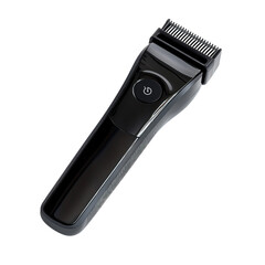 Best professional hair trimmer electric cordless hair clipper men grooming kit for barbers black on transparent background