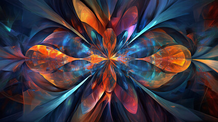 Naklejka premium cool abstract motif