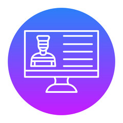 Criminal Database Icon