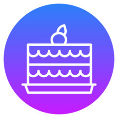 Strawaberry Cake Icon