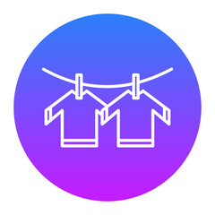 Drying Clothes Icon