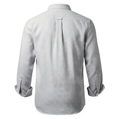 Light Gray Button Down Shirt: A classic light gray button-down shirt for men, showcasing a clean and crisp design. The fabric has a subtle texture, giving it a sophisticated feel.