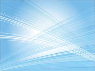 未来的なイメージの抽象的なウェーブ背景素材_ライトブルー