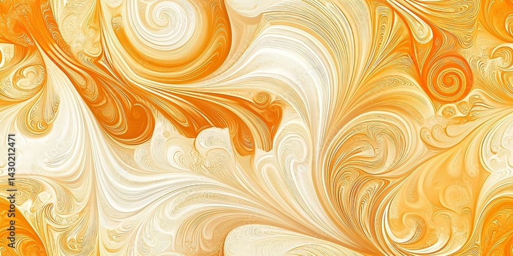 Poster a seamless pattern of paisley shapes with each shape filled with different shades or colors to creat