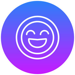 Grinning Face Icon