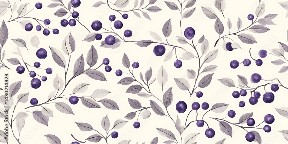 Poster a seamless pattern of paisley shapes with each shape filled with different shades or colors to creat