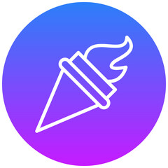 Olympic Torch Icon