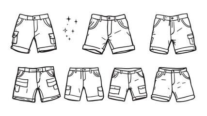 Shoes line art minimal outline graphics perfect for fashion branding