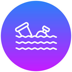 Ocean Waste Icon