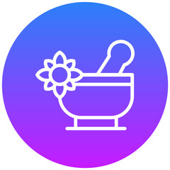 Fototapeta premium Spa Bowl Icon