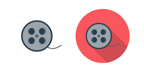 Reel Vector Icon
