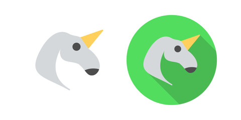Unicorn Vector Icon