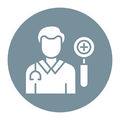 Dermatologist Male Icon