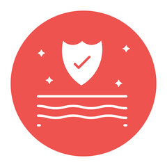 Skin Protection Icon