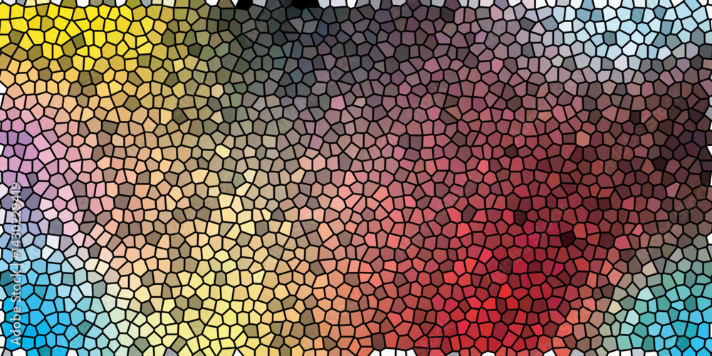 Poster rainbow colorful gradient background. technology, digital . smooth blend rainbow glow with noise eff