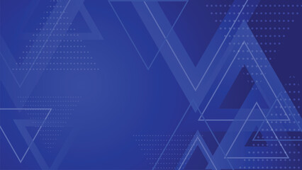 Blue Abstract Geometric Background