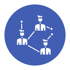 Networking with People Icon