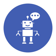 Robot Assistant Icon