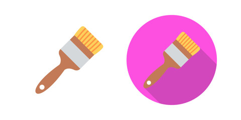 Paint Brush Vector Icon