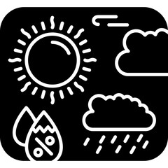 Weather map icon
