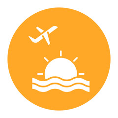 Sunset View Icon