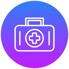 First Aid Kit Vector Icon