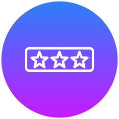 Rating Vector Icon