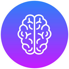 Human Brain Vector Icon