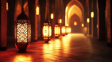 Elegant Arabic Calligraphy and Decorative Patterns for Eid al-Adha Greetings