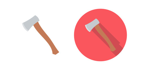 Wood Cutter Vector Icon