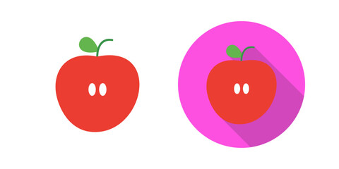 Apples Vector Icon