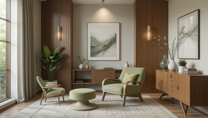 
Elegant wooden shelves surround this modern living area, which features a cream boucle couch and lively textures in warm and cool tones.










Changed Words
Structural Changes
Longest Unchanged W