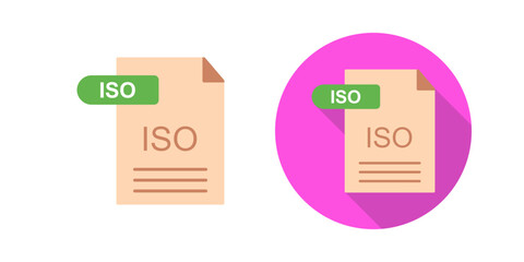 ISO Vector Icon