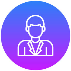 Male Professor Vector Icon