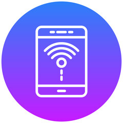 Wifi Tethering Vector Icon
