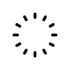 simple loading icon illustration