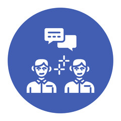 Social Communication Icon