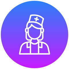 Nurse Female Icon