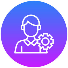 Project Manager Male Icon