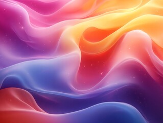Obraz premium Rainbow Swirls: A captivating swirl of vibrant colors dance together, creating an abstract display of beauty, wonder, and creative expression.