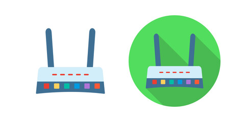 Router Vector Icon