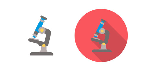 Microscope Vector Icon