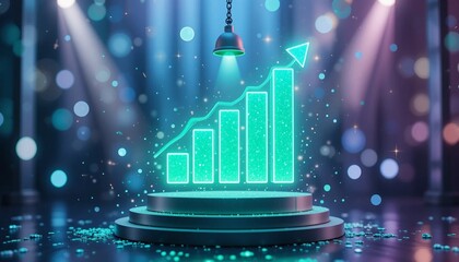 Accelerating Business Growth with Digital Transformation Growth Charts Innovative Marketing Finance Data Analytics AI Automation and Emerging Technology Trends