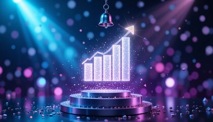 Accelerating Business Growth with Digital Transformation Growth Charts Innovative Marketing Finance Data Analytics AI Automation and Emerging Technology Trends