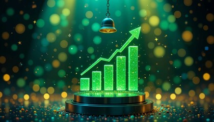 Accelerating Business Growth with Digital Transformation Growth Charts Innovative Marketing Finance Data Analytics AI Automation and Emerging Technology Trends