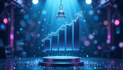 Accelerating Business Growth with Digital Transformation Growth Charts Innovative Marketing Finance Data Analytics AI Automation and Emerging Technology Trends