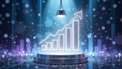 Accelerating Business Growth with Digital Transformation Growth Charts Innovative Marketing Finance Data Analytics AI Automation and Emerging Technology Trends