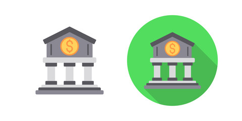 Bank Vector Icon
