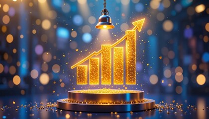 Accelerating Business Growth with Digital Transformation Growth Charts Innovative Marketing Finance Data Analytics AI Automation and Emerging Technology Trends